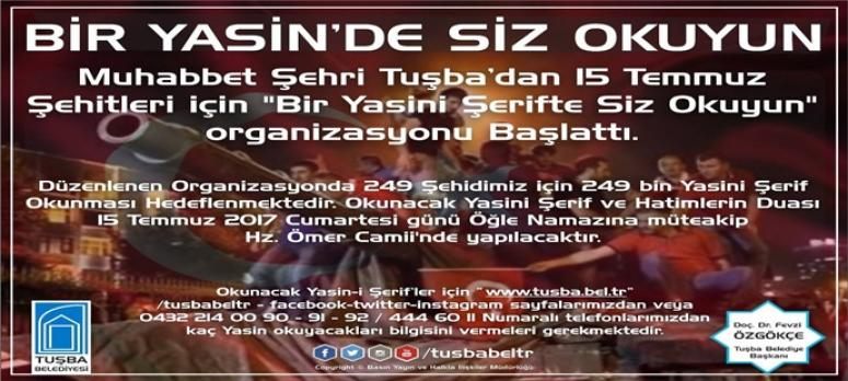  15 Temmuz şehitleri için 