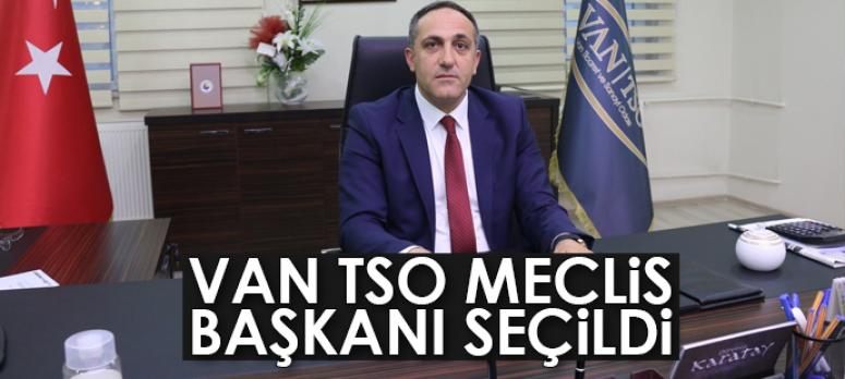 Van TSO Meclis Başkanlığına Ertürk seçildi