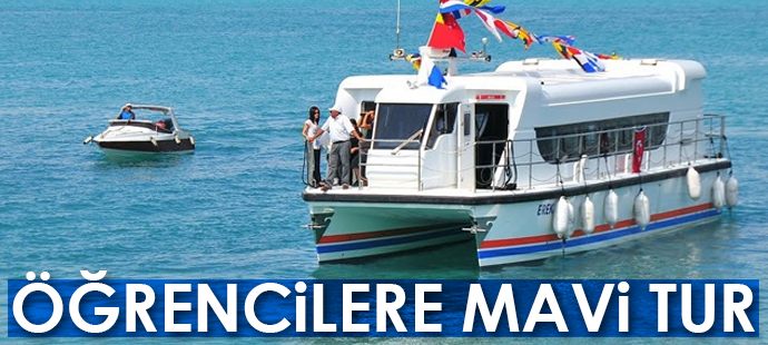 Van Büyükşehir Belediyesinden öğrenciler için mavi tur