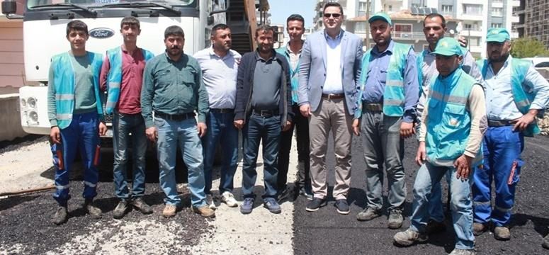 Mahalle sakinlerinden Başkan Vekili Öztürk