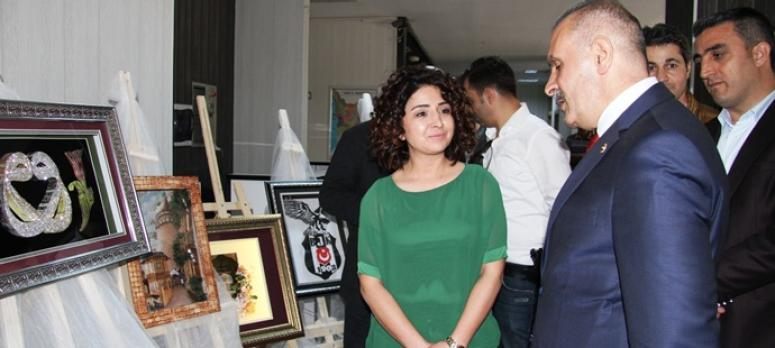 Milletvekili Kayatürk Edremit HEM sergisini gezdi