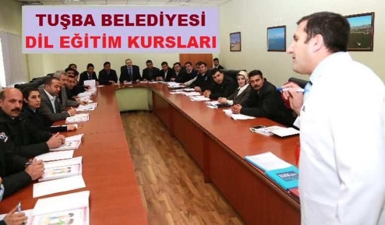 Tuşba Belediyesinin dil eğitim kursları devam ediyor