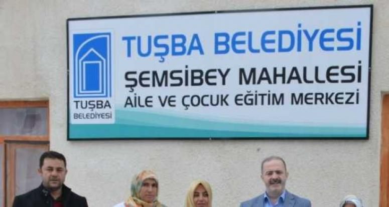 Tuşba Belediyesinden her mahalleye bir eğitim merkezi