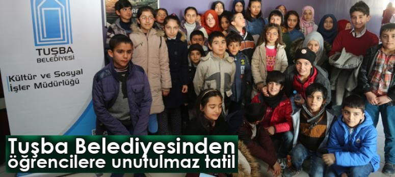 Tuşba Belediyesinden öğrencilere unutulmaz tatil