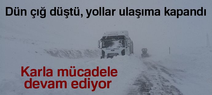 Kar ve tipide mahsur kalan öğrenciler kurtarıldı