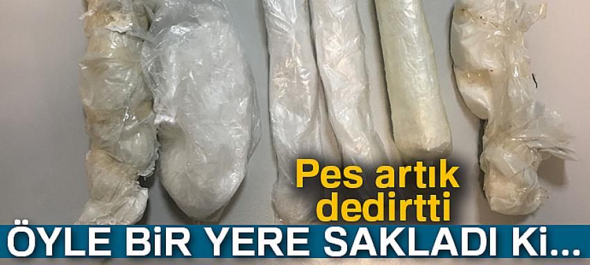 Eşofman astarında ve ayakkabı tabanında uyuşturucu kaçakçılığı