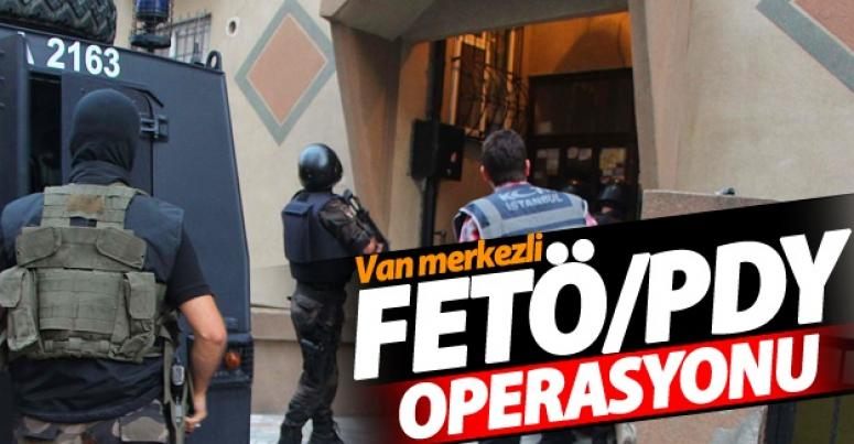 Van merkezli FETÖ operasyonu