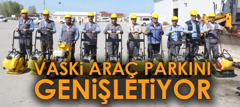 VASKİ araç parkını genişletiyor
