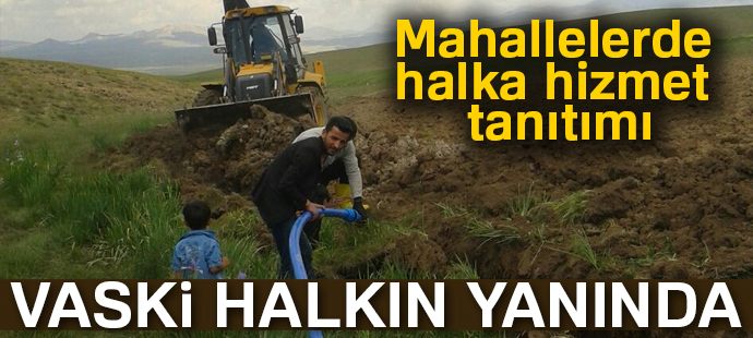 VASKİ halkın yanında