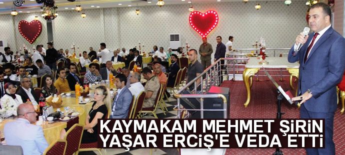 Kaymakam Mehmet Şirin Yaşar Erciş