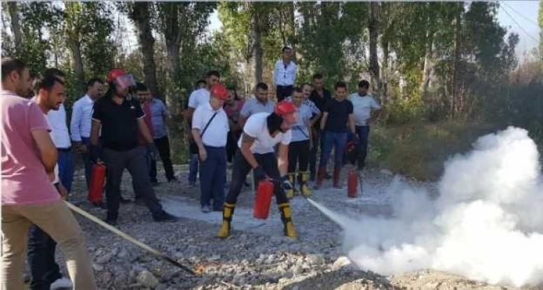 VEDAŞ personeline iş sağlığı ve güvenliği eğitimi