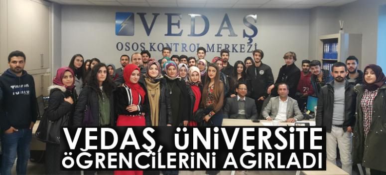 VEDAŞ, üniversite öğrencilerini ağırladı