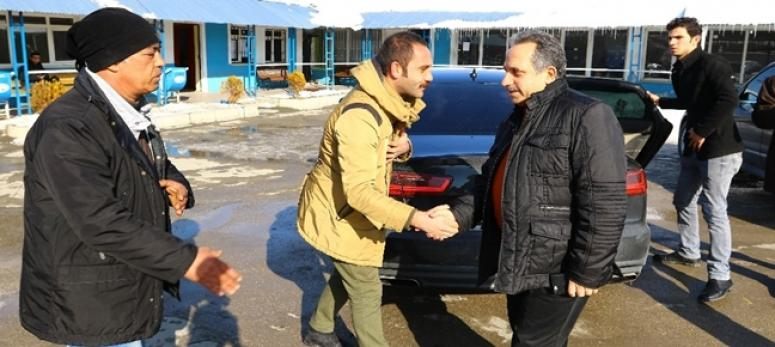 Genel Sekreter Yalçın sahaya indi