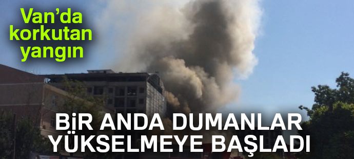 Düğün salonunda korkutan yangın