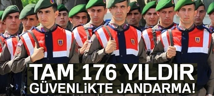 Jandarma Teşkilatının 179. yıldönümü