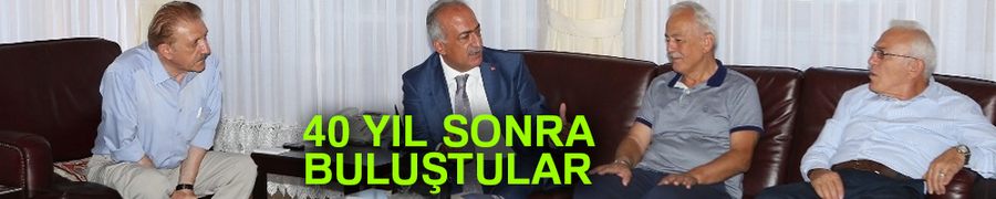40 yıl sonra buluştular