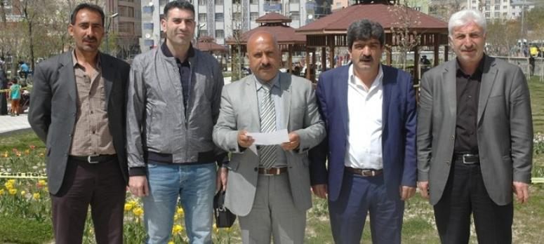 İpekyolu Muhtarlar Derneğinden yeşil alan açıklaması