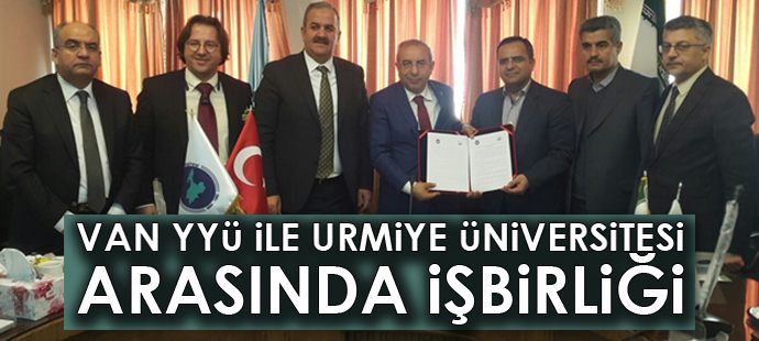 Van YYÜ ile Urmiye Üniversitesi arasında işbirliği