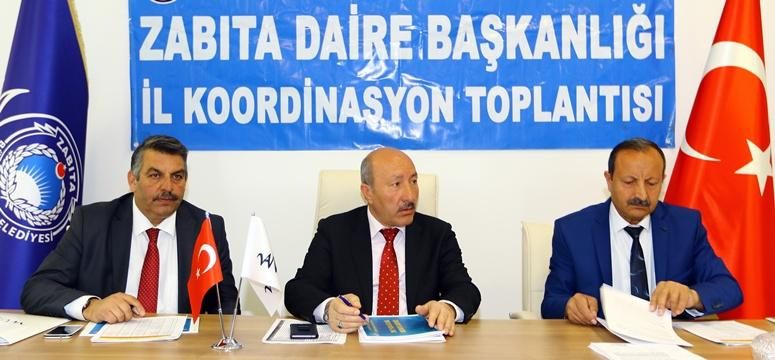 Van zabıtası istişare için toplandı