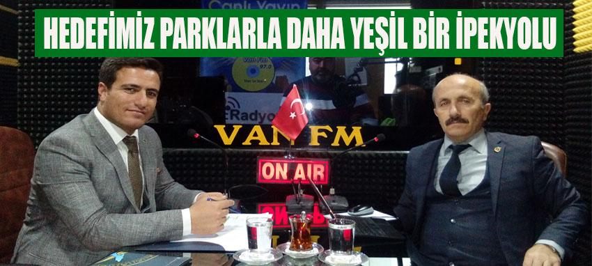 Hedefimiz parklarla daha yeşil bir İpekyolu İlçesi