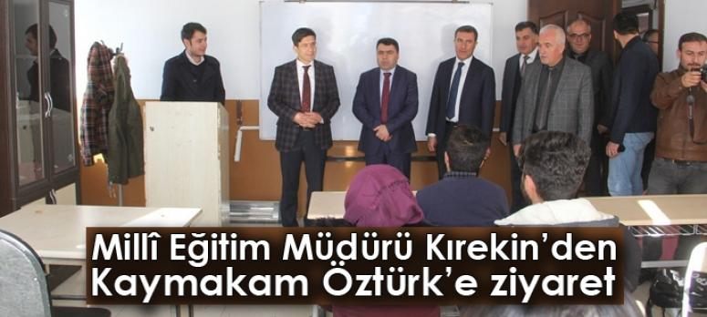 Millî Eğitim Müdürü Kırekin