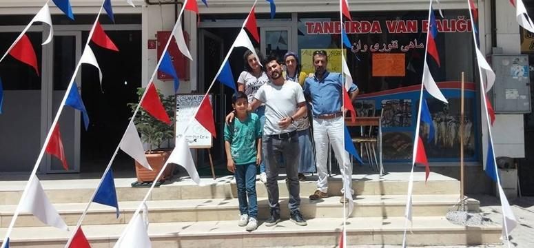 Tandırvan balık sezonunu açtı 